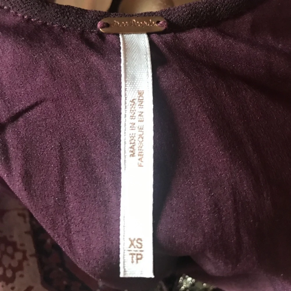 Free People Indian inspired boho dress